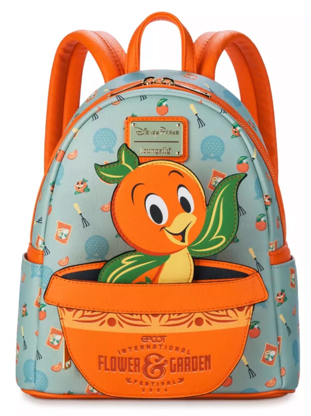Disney Loungefly Orange Bird and Lug Crossbody - 2024 Flower & Garden Festival - Picture 9 of 15